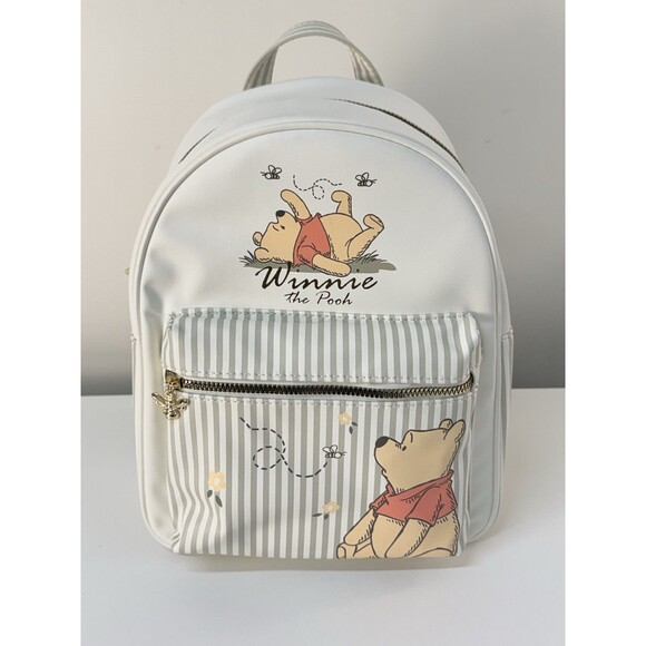 Primark Disney Winnie the Pooh Faux Leather Backpack 13.5\